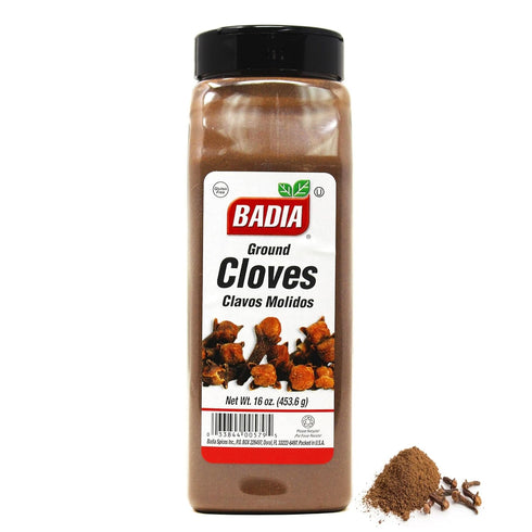 Badia Ground Cloves, 16 oz - Premium Spice for Baking, Cooking &
