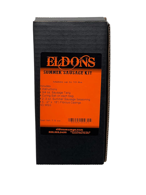 Eldons Sausage and Jerky Supply Summer 10 lbs Eldon's Sausage Kit - Traditional Flavor - Makes