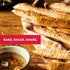 18.4 oz., 1 King Arthur Baking Company Crisp & Airy Focaccia Mix Kit Baking Mix - Ready in hour