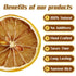 iGAOZM Slices,3.52oz/100g,No Dehydrated Dried Lemon Sugar Added,Natural Dried Lime Slices,Dehydrated Fruit