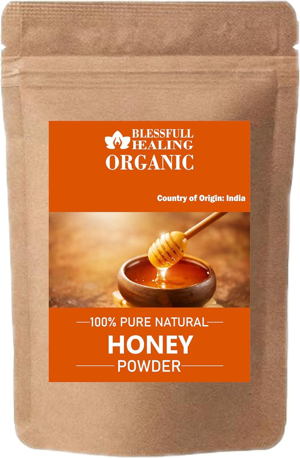 Blessfull Healing Organic Honey Powder 100% Pure Natural 200 Gram / 7.05 oz