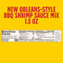 1.5 Oz, Pack 12 Louisiana Fish Fry Products BBQ Shrimp Sauce Mix