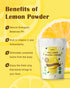 7.06 Oz ORGFUN Original Lemon Powder, Freeze Dried Lemon Juice Powder, Great for Beverages, Smoothies, Baking