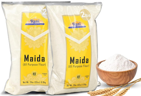 32oz (2lbs) 908g Rani Maida Flour (Indian All Purpose Flour) ~ All Natural | Vegan | Gluten Friendly | NON-GMO | Kosher