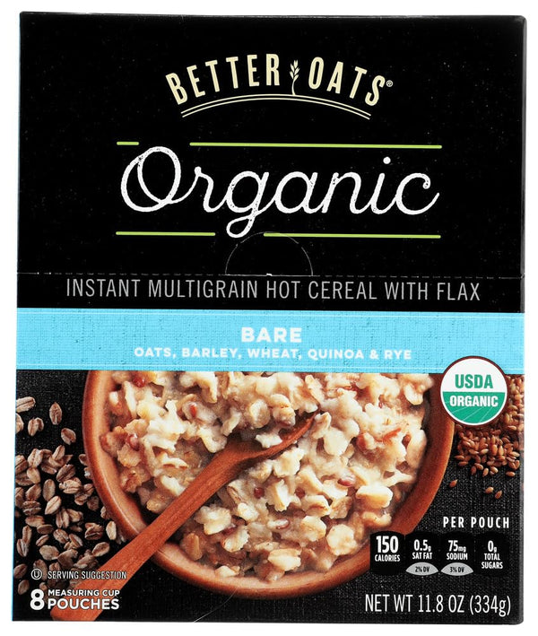 Better Oats Bare, 8 Pouches (6x11.8 OZ)