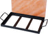 Pink Himalayan Salt Block Grilling Plate with Metal Tray for Cooking and Serving