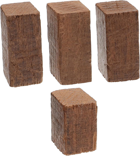 4pcs ULTECHNOVO Wood Chips for Home Wine Brewing and Flavor Your Red Wine Random Shape Chips for Winemaking Supplies
