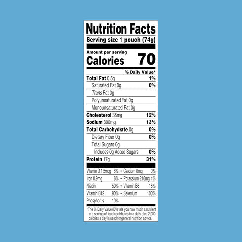 StarKist Chunk Light Tuna, 2.6 oz Pouch (4 Pack) - Wild Caught, Ready to Eat, 17g Protein, Gluten Free, Perfect for