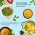 32 oz (2Lb) Golden Crown Premium Turmeric Couscous - | Microwavable Meals Turmeric Couscous | Premium Quality Non GMO