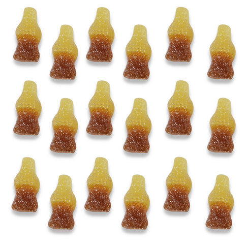 Gummi Gummy 5 (Pack 12) HARIBO Candy, Fizzy-Cola Candy Soda Bottles, Ounce Share Size Bags of Delicious Soft & Chewy