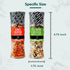 Set 9 Set, Soeos Spice Seasoning of with Integrated Grinders, Individual Spice Grinder, Pure and Fresh Perfect for BBQ