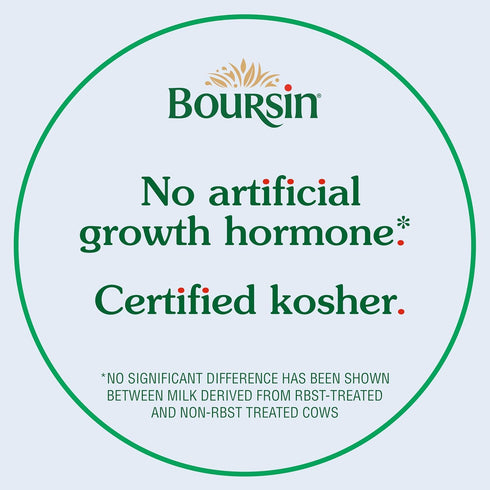 Boursin 5.2 Garlic & Fine Herbs Cheese, Artisan fresh cheeses, Ounce