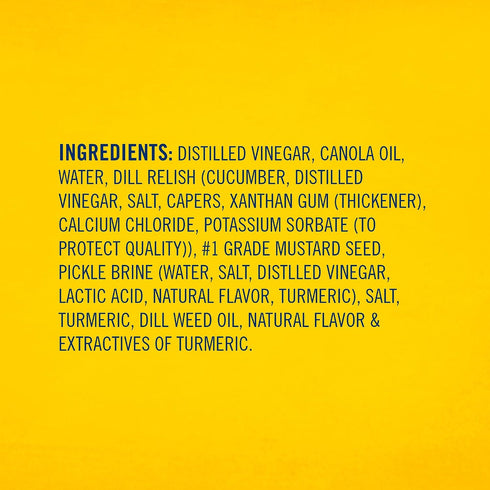 1.7 oz (Pack 24) French's Dill Pickle Mustard Spread