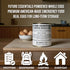10-Year 8 oz #2.5 18 Pack 1 Future Essentials Powdered Whole Eggs Shelf Life, Easy Prep Powdered Eggs for Survival
