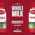 12 15g 14oz, 12 Pack Darigold Shelf Stable Whole Milk Bottle with Essential Nutrients, Protein, rsBT Free - (Whole)