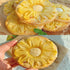 7.06oz(200g) TXDYNLLK Dried Pineapple Slices - Dehydrated Pineapple for Cocktail Garnish, Drinks, Baking, and Fruit Tea