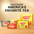 600-Count 100% 6-Pack 100 Lipton Black Tea Bags Premium Breakfast Tea with High Caffeine for Hot or Iced Tea Beverages