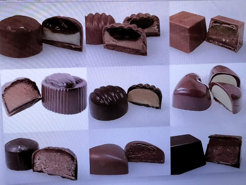 Tom's Chocolates Belgian Chocolate Gift Box - Assorted Chocolate Bon Bons, Easter Candy, All-Natural Flavor by Tom's
