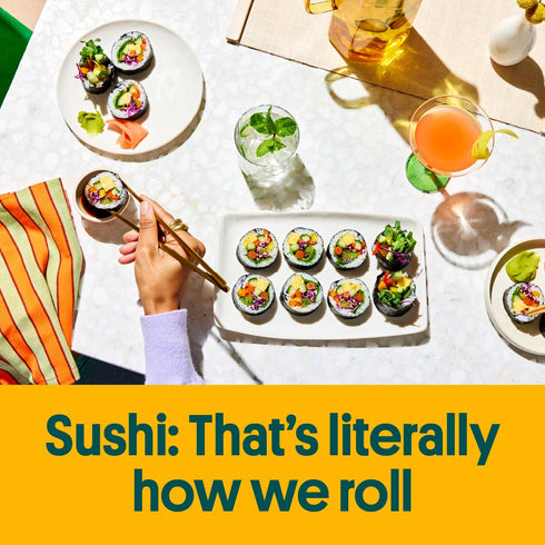 Gimme 0.81 (Pack 1) Seaweed Sushi Nori Premium Organic Roasted Seaweed Sheets, Keto, Vegan, Gluten-Free