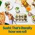 Gimme 0.81 (Pack 1) Seaweed Sushi Nori Premium Organic Roasted Seaweed Sheets, Keto, Vegan, Gluten-Free