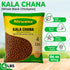 64 oz Black Chickpeas (Kala Chana) Premium Dry Garbanzo Beans for Cooking, Snacking & Meal Prep High Fiber Pantry