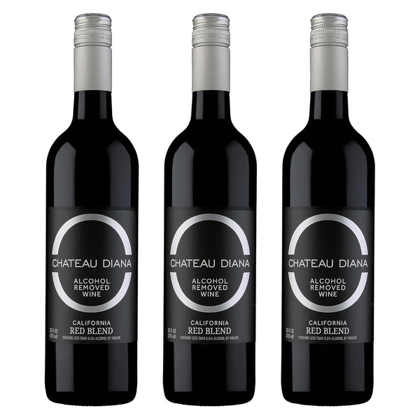 Chateau Diana Zero - Alcohol Removed Red Wine (3x 750)