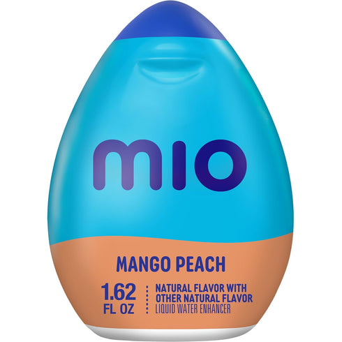 Pack 3 3 1.62 Oz (Pack 6) Mio Water Enhancement Variety Includes Orange Tangerine and Mango Peach Fl each