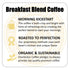 28oz Charleston Coffee Roasters | Specialty Organic Ground Coffee | Hand Picked, Premium Slow Roast (Breakfast Blend