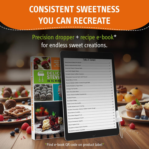 2 Oz (2 Pack) Stevia Select Coconut Pure Stevia Extract - Zero Calorie Sweetener - All Natural Liquid Stevia Extract