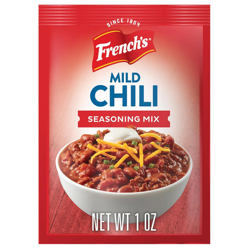 1 oz (Pack 12) French's Mild Chili Seasoning Mix