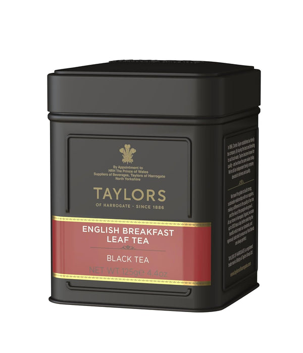 Taylors of Harrogate English Breakfast Loose Leaf, 4.41 Ounce Tin (Pack of
