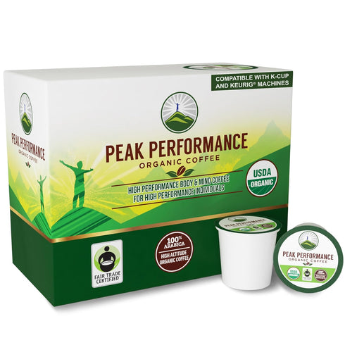 USDA Organic Coffee Pods - Compatible with K-Cup and Keurig Machines -