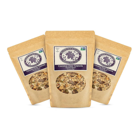 Maple Nut Kitchen Coconut Date Granola, 3 Pack Gluten-Free, Vegan & Nut-Free