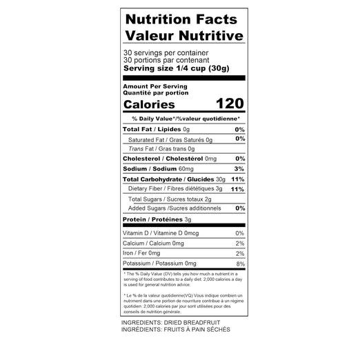 Madame Sarah 1.5 lb Breadfruit Flour | Gluten-Free, Plant-Based, Nutrient-Rich |