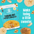 2g (12 Lakanto Sugar Free Banana Nut Muffin and Bread Mix - Sweetened with Monk Fruit Sweetener, Net Carbs, Gluten