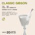 8.5 Oz 20 Filthy Pearl Onions, Premium Dutch Silver-Skinned Cocktail Garnish for Gibson Martinis, Bloody Marys