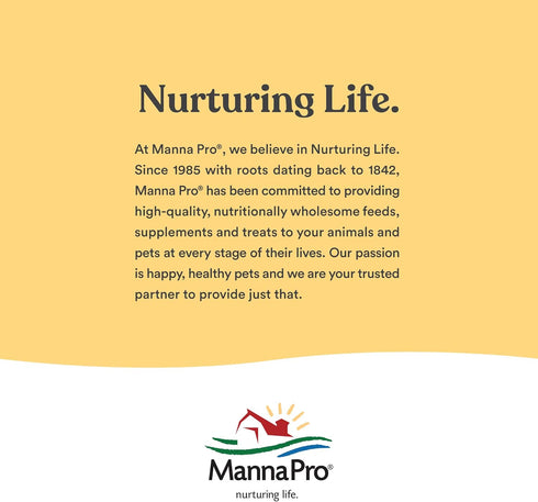 Flocks,5 lb Bag,(Pack 6) Manna Pro Chicken Grit with Probiotics Crushed Granite Grit for Backyard Chickens,Supports