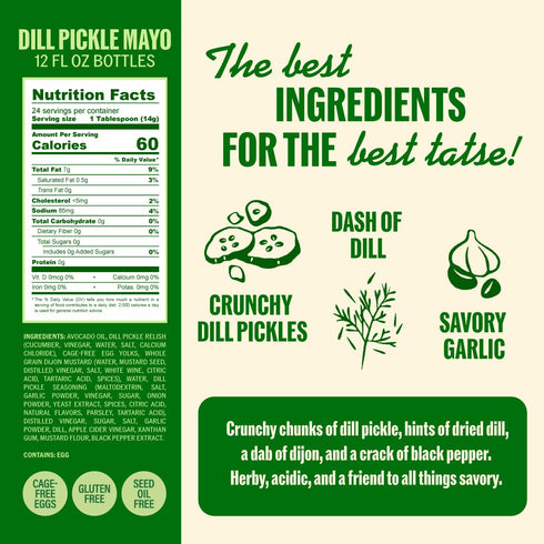 Pack 12 oz (Pack 2) Ayoh! Starter | Mayo with Avocado Oil | of | Seed Oil Free, Gluten Free, Non-GMO, Keto Friendly |