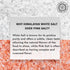 2.2 lbs (997.90 W/84+ Pride of India- Himalayan White Salt Coarse Grind gm)- Rarest & Enriched Natural Minerals- Low