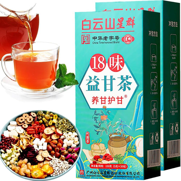 Juztec 18 Flavors Liver Care Tea, Herbal Tea for Liver - Nourish and