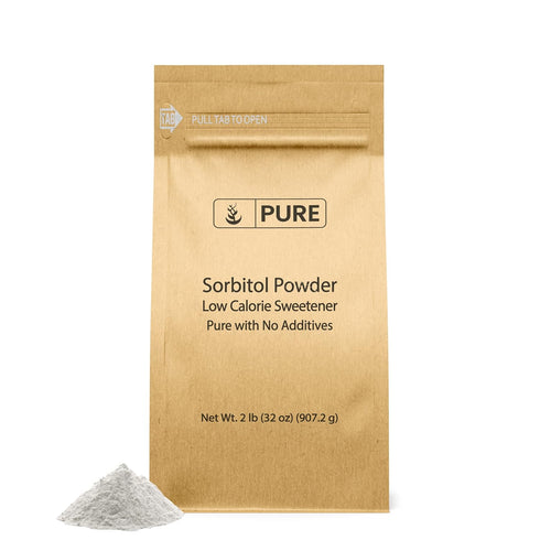 Pure Original Ingredients Sorbitol Powder (2 lb) - Low Calorie Sweetener, Sugar Substitute, Thickening Agent