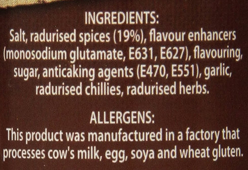 Robertsons Steak & Chops Spice - Imported from South Africa, 3.03oz, 86g