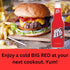 Prime Collectibles 6 Pack 12 oz Big Red Soda Made with Real Sugar of Glass Bottles Nostalgic Red Cream Soda