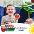4.3oz 36 Dole Fruit Bowls Peaches in Strawberry Flavored Gel Snacks, Total Cups, Gluten & Dairy Free, Bulk Lunch Snacks