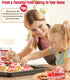Egcina 4.6oz 100% Frozen Freeze Dried Strawberries Pieces - Natural Sweet Strawberrys, Gluten & No Fillers, Dry