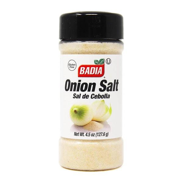 Badia Onion Salt, 4.5 oz Rich Taste of Onion with Salt