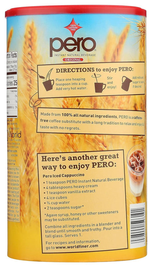 7-Ounce (Pack 1) Pero Instant Natural Beverage, Canisters