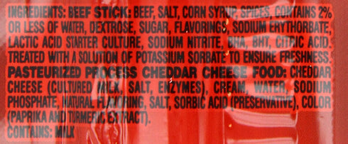 Pack, 100% 8g 1.2 (Pack 16) Jack Link's Original Beef & Cheese Combo, Classic Snack Made with Beef and Real Wisconsin