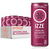 IZZE Sparkling Water Juice Beverage Blend, Blackberry, No Sugar Added, 8.4 FL