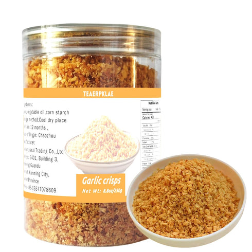 TEAERPKLAE Crunchy Roasted Garlic Seasoning 8.8oz/250g, granulated garlic Sprinkle on vegetables and in